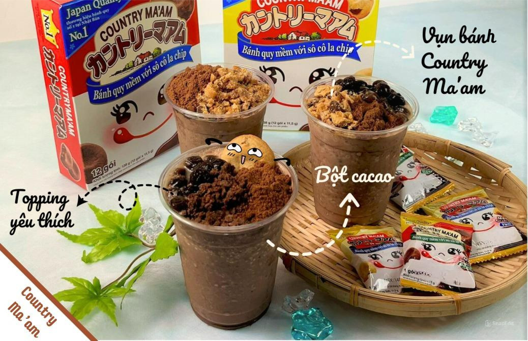 No.10 Cacao đá xay kết hợp cùng Country ma’am - Quen mà lạ!